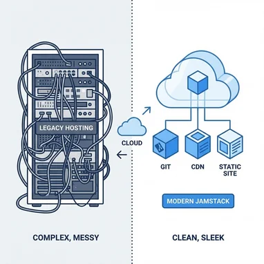 De WordPress y VPS a Sitio Estático: Mantenimiento Cero y Paz Mental