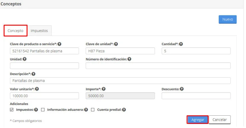 Ejemplo XML CFDI 3.3 comprobante por Actividad Empresarial SAT - México