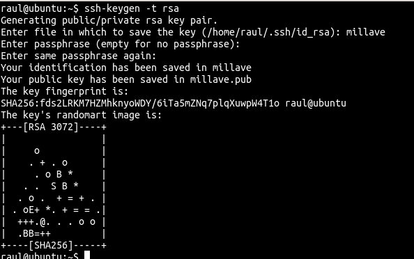  generar y configurar las claves para conectarse por ssh sin introducir contraseña manualmente.