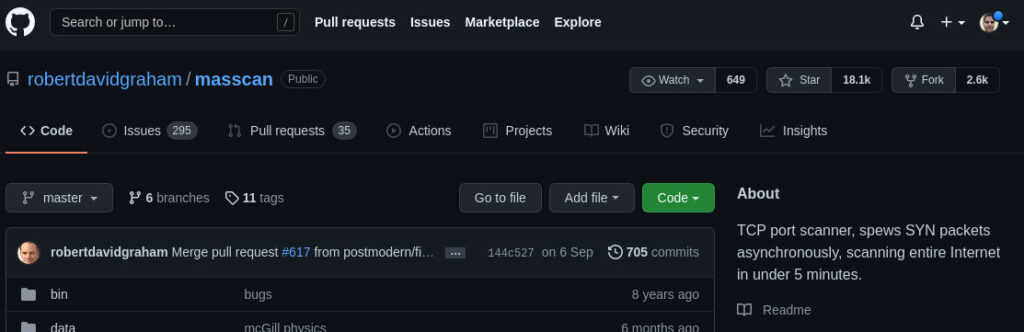 masscan github